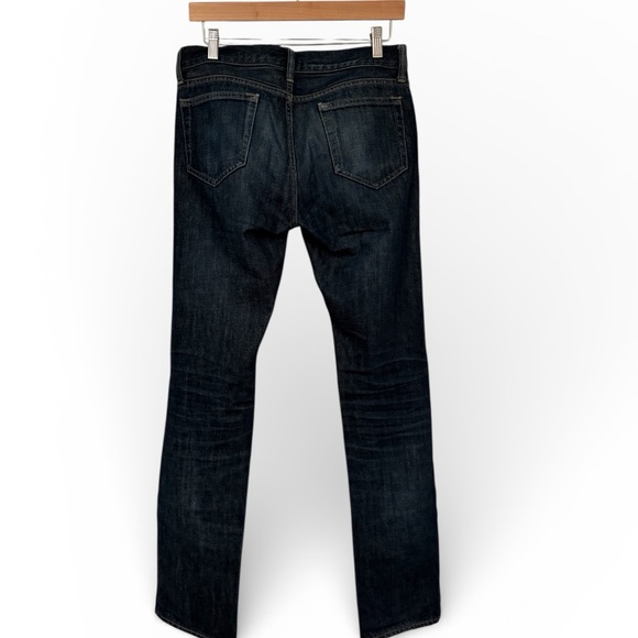 J. Crew Men's Dark Wash 484 Straight Jeans - Size 28/32 - Picture 3 of 3